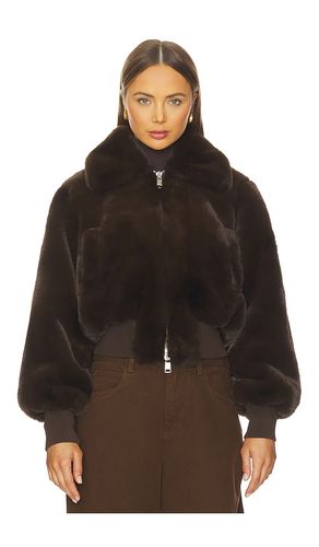 Clemence Faux Fur Jacket in . Taglia L. Also in S - Ronny Kobo - Modalova