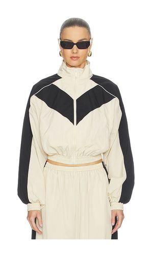 Brenton Cropped Jacket in Beige in Beige. - size L (also in M) - Ronny Kobo - Modalova