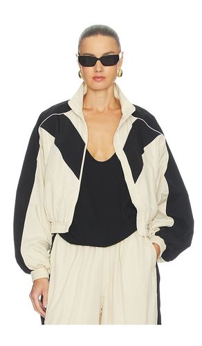 Brenton Cropped Jacket in Beige in Beige. - size L (also in M) - Ronny Kobo - Modalova