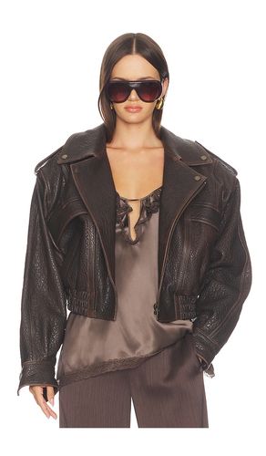 Medea Jacket in Chocolate. - size S (also in XS, M, L) - Ronny Kobo - Modalova