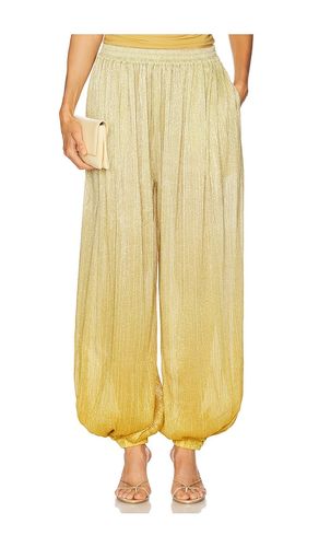 Dickens Pant in Metallic Gold. - size L (also in M, S, XS) - Ronny Kobo - Modalova
