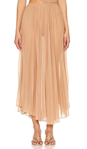 Mori Skirt in Tan. - size L (also in M, XS) - Ronny Kobo - Modalova