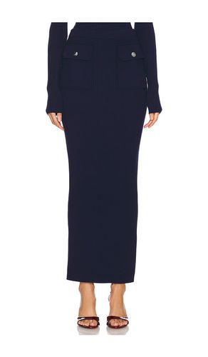 Falda cadence en color talla L en - Navy. Talla L (también en M, S, XL, XS) - Ronny Kobo - Modalova