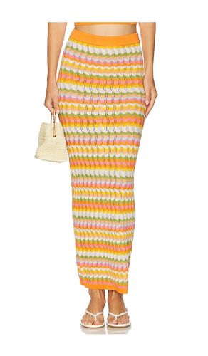 Wilkins Knit Skirt in Orange. - size L (also in M, XS) - Ronny Kobo - Modalova