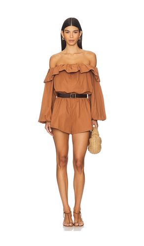 Beatriz Romper in Orange. - size L (also in M, S) - Ronny Kobo - Modalova