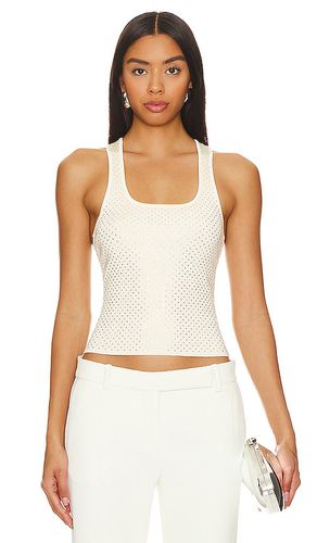 Mikita knit top en color blanco talla L en - White. Talla L (también en M) - Ronny Kobo - Modalova