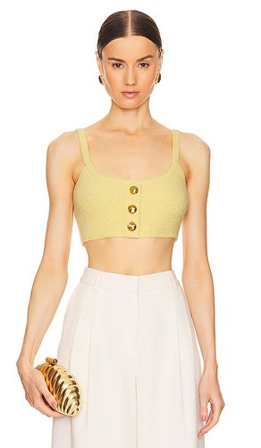 Jude knit top en color amarillo talla XL en - Yellow. Talla XL (también en XS) - Ronny Kobo - Modalova