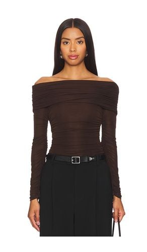 Harley Top in Chocolate. - size M (also in L) - Ronny Kobo - Modalova