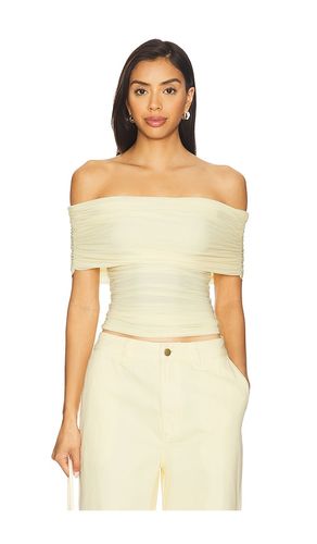 Blanchet Top in Yellow. - size L (also in M, S, XS) - Ronny Kobo - Modalova