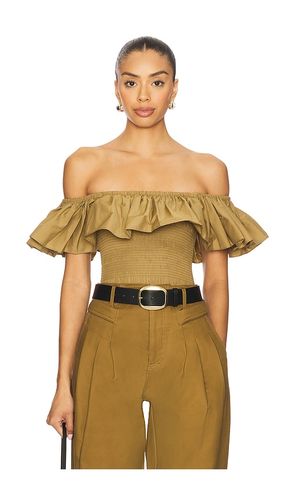 Dira Top in Olive. - size L (also in M, S, XS) - Ronny Kobo - Modalova