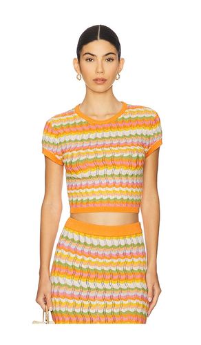 Quartz Knit Top in Orange. - size L (also in M, S, XS) - Ronny Kobo - Modalova