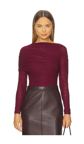Zarina Bodysuit in Burgundy. - size M (also in XS) - Ronny Kobo - Modalova