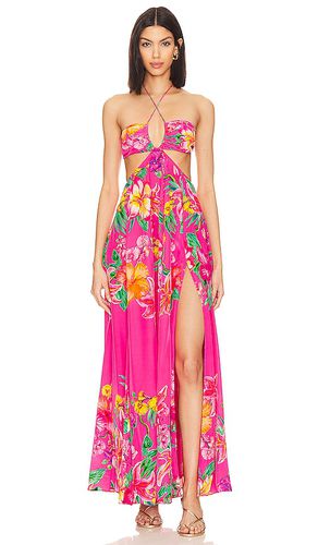 X Revolve Megan Long Dress in Fuchsia. - size M (also in L) - ROCOCO SAND - Modalova