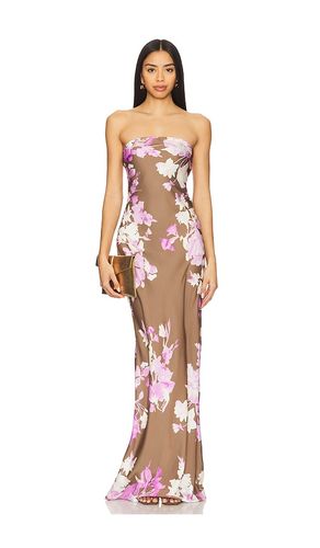 Maxi Strapless Dress in Brown,Lavender. - size L (also in S, XS, XXS) - ROCOCO SAND - Modalova