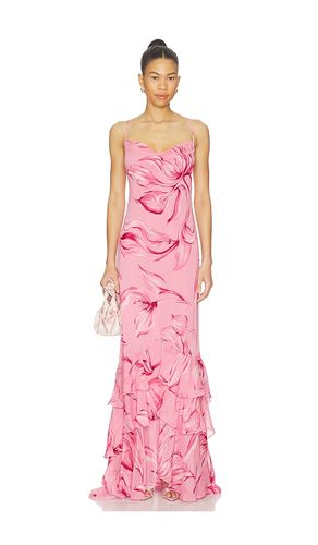 Cowl Maxi Dress With Sash in . Taglia M. Also in S, XS - ROCOCO SAND - Modalova