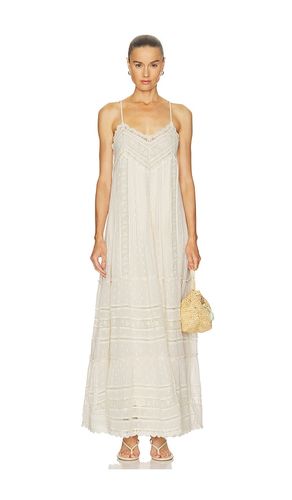 Lace Maxi Dress in . Size M. Also in S, XXL - ROCOCO SAND - Modalova