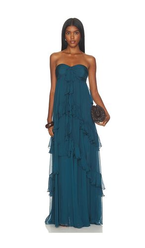 Strapless Ruffle Maxi Dress in . - size S (also in XXS) - ROCOCO SAND - Modalova