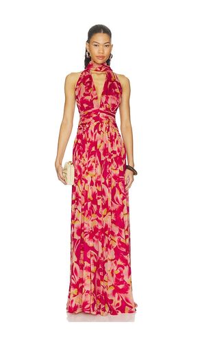 MAXIKLEID RUCHED SASH MAXI DRESS in . Größe S. Also in M, L, XL - ROCOCO SAND - Modalova