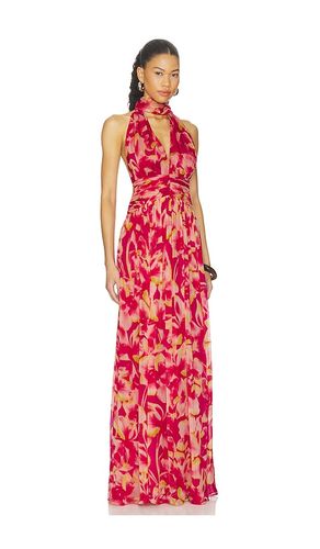 MAXIKLEID RUCHED SASH MAXI DRESS in . Größe S. Also in M, L, XL - ROCOCO SAND - Modalova