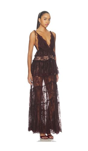 KLEID LACE FRILL in . Größe L. Also in M, S, XS - ROCOCO SAND - Modalova