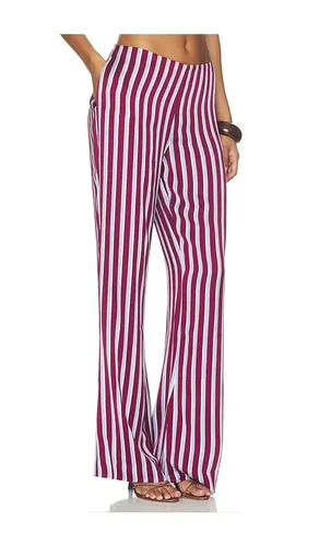Flared Pant in Burgundy. - size L (also in M, S, XS, XXS) - ROCOCO SAND - Modalova