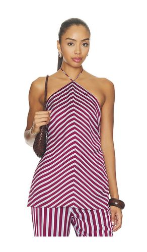 Halter Neck Top in Burgundy. - size L (also in M, S, XS, XXS) - ROCOCO SAND - Modalova