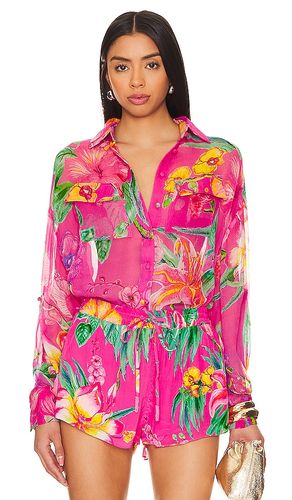 Megan Button Up Shirt in Pink. - size S (also in XS, XXS) - ROCOCO SAND - Modalova