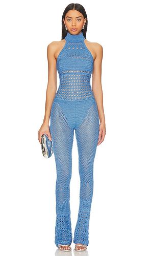 Kalena Jumpsuit in Blue. - size L (also in M, S, XS) - retrofete - Modalova