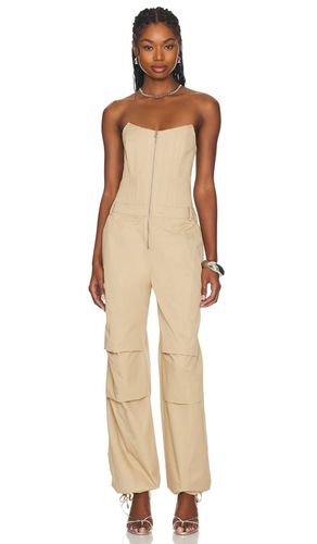 Stana Jumpsuit in Tan. - size M (also in L, S, XS) - retrofete - Modalova