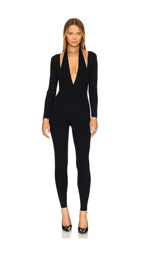 Bellamy Knit Jumpsuit in Black. - size L (also in M, S, XL, XXS) - retrofete - Modalova