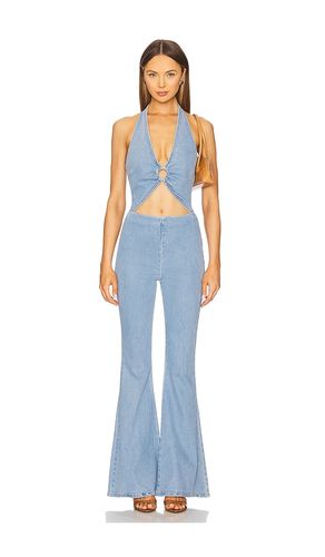 Kairi Denim Jumpsuit in . Taglia L. Also in XS - retrofete - Modalova