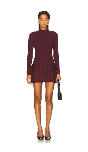 Devika Knit Dress in Wine. - size L (also in M, S, XL, XS) - retrofete - Modalova
