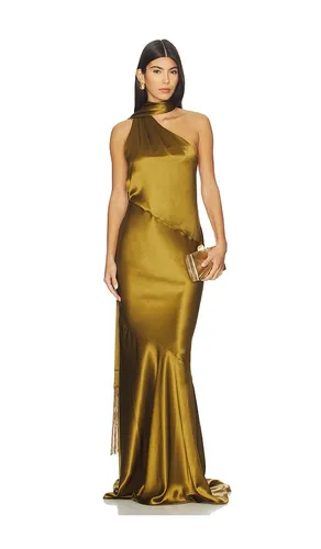 Kelsa Dress in Olive. - size M (also in S) - retrofete - Modalova