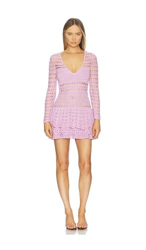 Lujayn Crochet Dress in . Taglia S. Also in M, L, XL - retrofete - Modalova