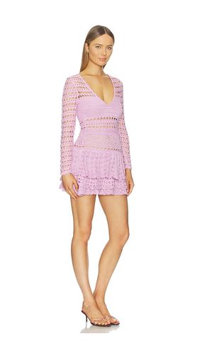 Lujayn Crochet Dress in . Taglia S. Also in M, L, XL - retrofete - Modalova