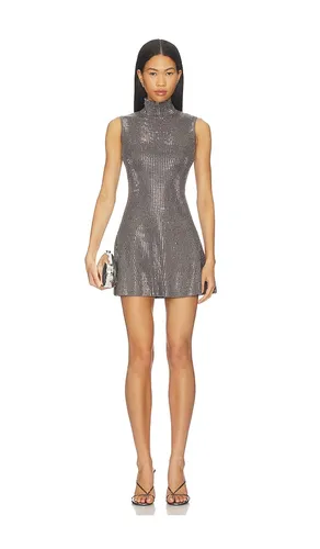 Sonnet Embellished Dress in Grey. - size L (also in S) - retrofete - Modalova