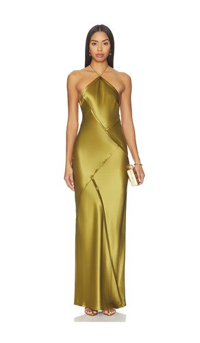 X REVOLVE Sylvia Dress in Metallic Gold. - size M (also in S, XS) - retrofete - Modalova
