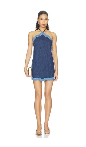 Tasia Denim Dress in Blue. - size L (also in XL) - retrofete - Modalova