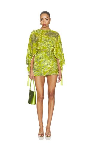 Camassi Velvet Dress in Green. - size L (also in M) - retrofete - Modalova