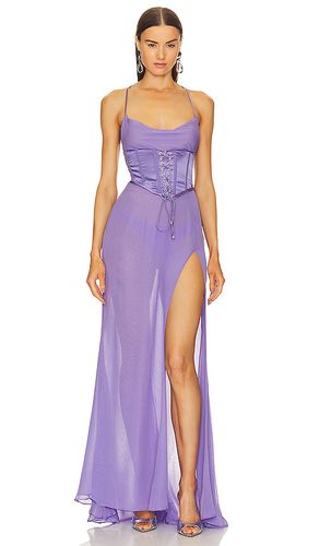 Vestido larissa en color lavanda talla M en - Lavender. Talla M (también en XL) - retrofete - Modalova