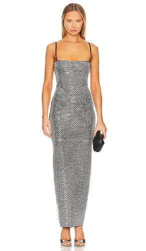 Kyree Knit Dress in Metallic Silver. - size L (also in S, XL, XS) - retrofete - Modalova