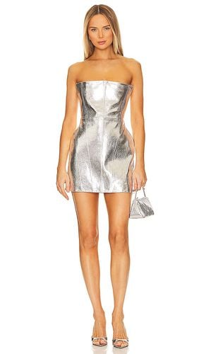 Casmir Leather Dress in Metallic . - size M (also in S, XL, XS, XXS) - retrofete - Modalova