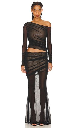 Vestido largo aura en color talla L en & - Black. Talla L (también en M, S, XL, XXS) - retrofete - Modalova