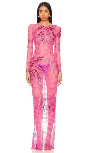 Vestido largo sammy en color rosado talla L en - Pink. Talla L (también en S, XL) - retrofete - Modalova