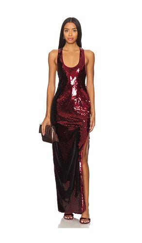 Bella Sequin Dress in Burgundy. - size L (also in M) - retrofete - Modalova