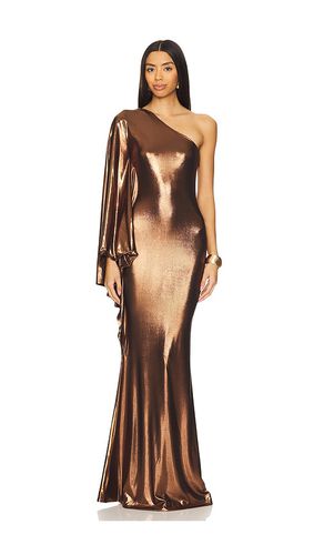 Vestido karma en color bronce metálico talla L en - Metallic Bronze. Talla L (también en M, S, XS, XXS) - retrofete - Modalova