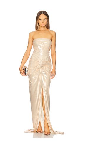 Maytal Dress in Metallic Gold. - size M (also in S, XS) - retrofete - Modalova