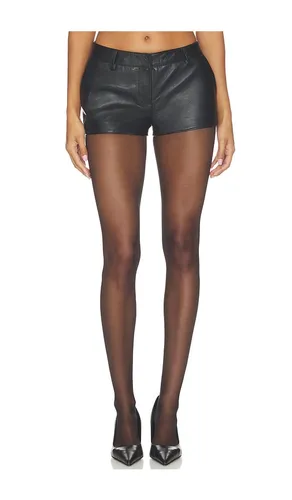 Valesia Leather Short in . Size L. Also in M, S, XL, XS - retrofete - Modalova