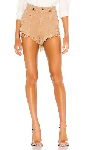 X REVOLVE Tessa Shorts in Tan. - size 27 (also in 23, 25, 28, 29, 30) - retrofete - Modalova