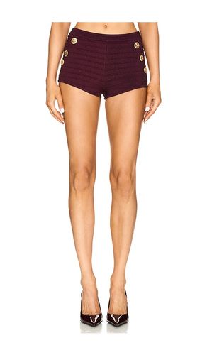 Bari Bandage Short in Burgundy. - size M (also in S, XL, XS) - retrofete - Modalova